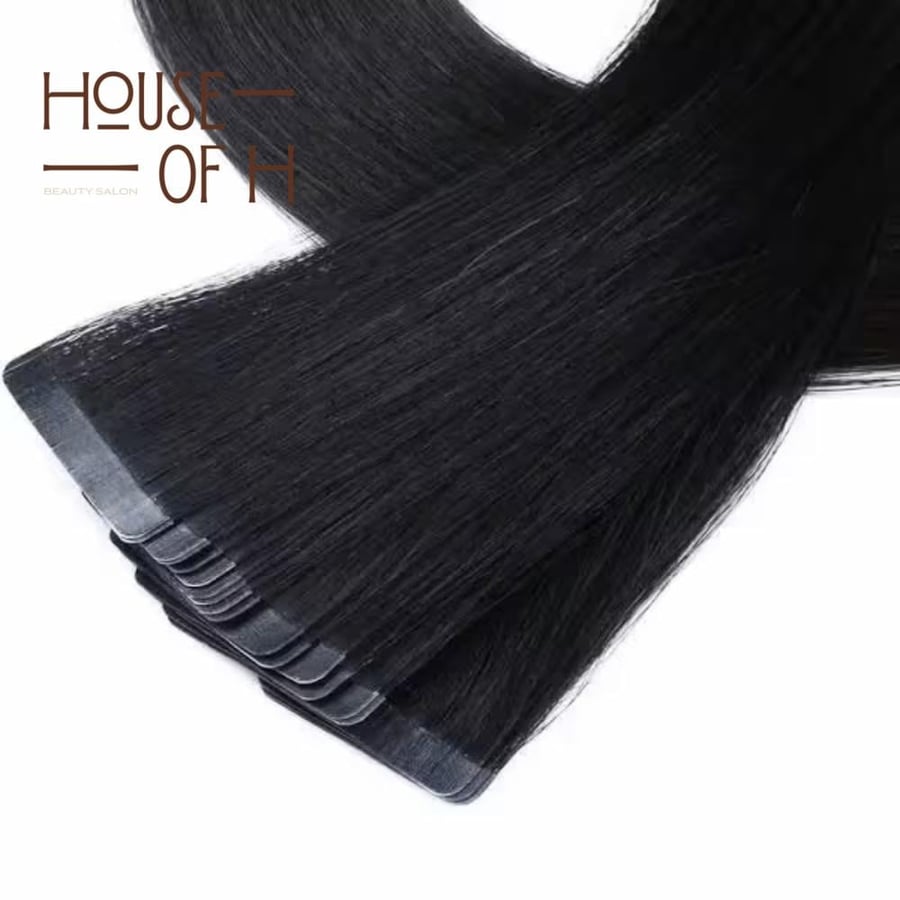 invisble tape hair ( straight ) التيب المخفي ( الناعم )