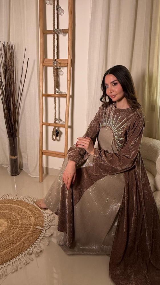 جلابيه بيج قطعتين (فري سايز الي l )