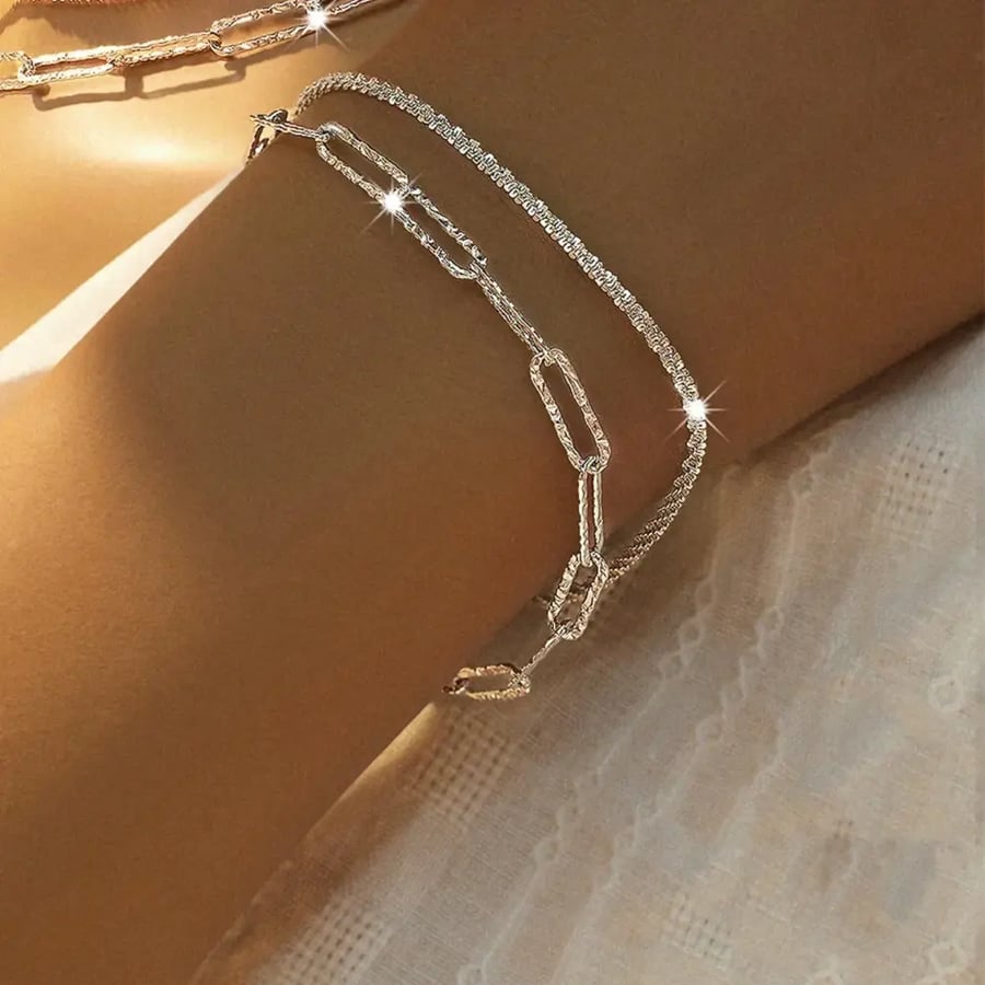 أساور فضة S925 نجوم