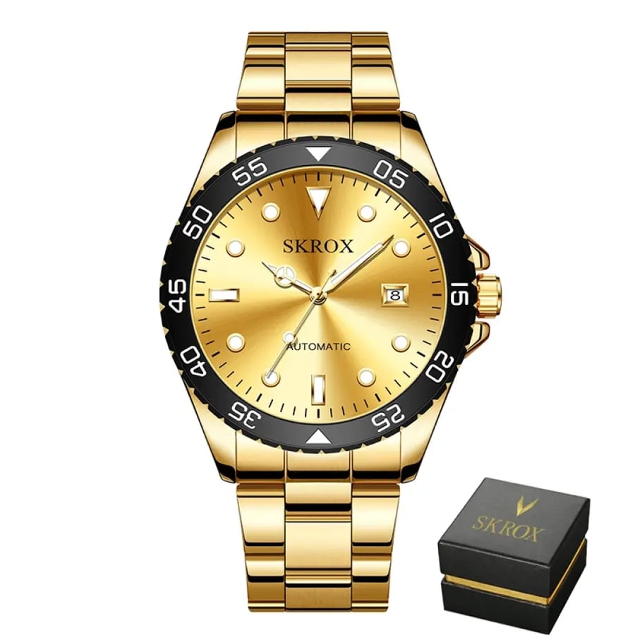 ساعة رجالية غواص أوتوماتيكية فاخرة