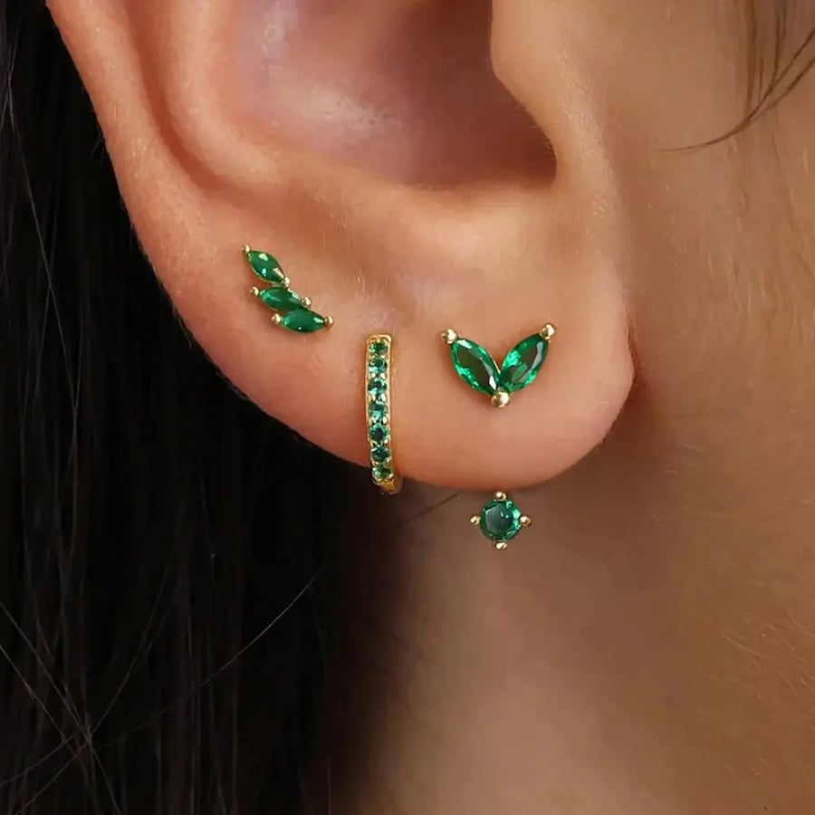طقم أقراط هوجيز ثلاثية