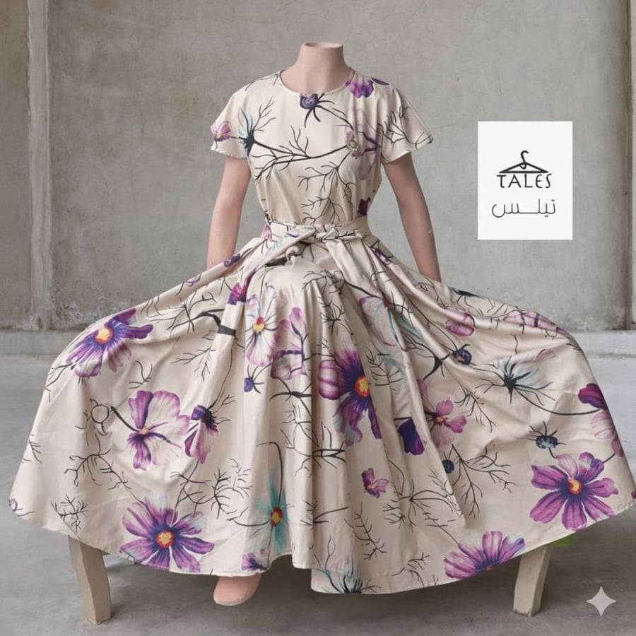 Two-piece suit - blouse and skirt