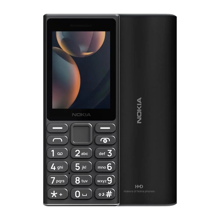 Nokia 108 -DS GCC 4G Black