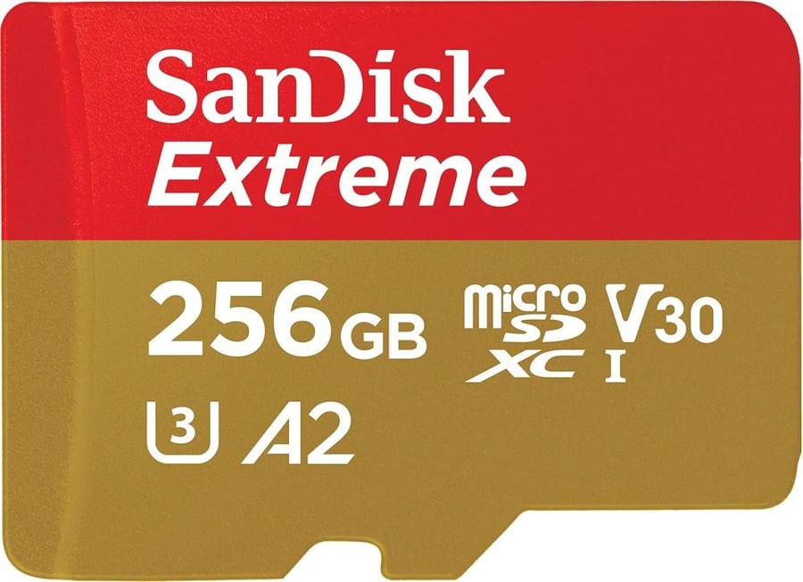 سانديسك بطاقة ذاكرة اكستريم 256 جيجا بايت من SanDisk