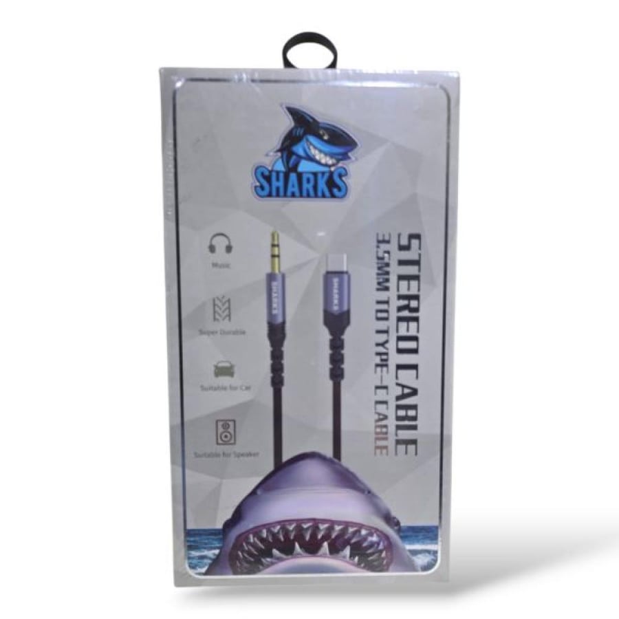 سلك اوكس منفذ تايب سي من شركة Sharks