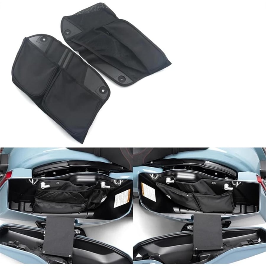 Motorcycle Accessories Side Saddlebag Inner Iining Bags حقائب جانبية داخلية لدراجات هارلي تورينق 2024 +