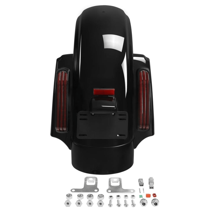 CVO Rear Fender System Red LED Edition |  فندر خلفي (رفرف) خلفي طراز CVO بإضاءة ليد حمراء لدراجات تورينق 2014-2024