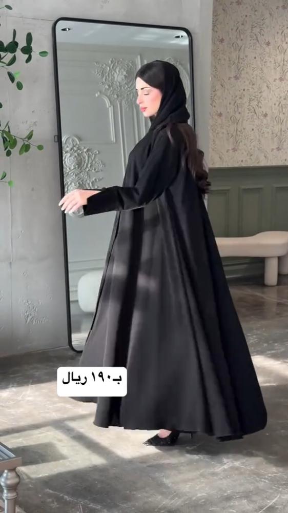 عباية دبل كلوش انترنت صيفي ناعم صورة 2