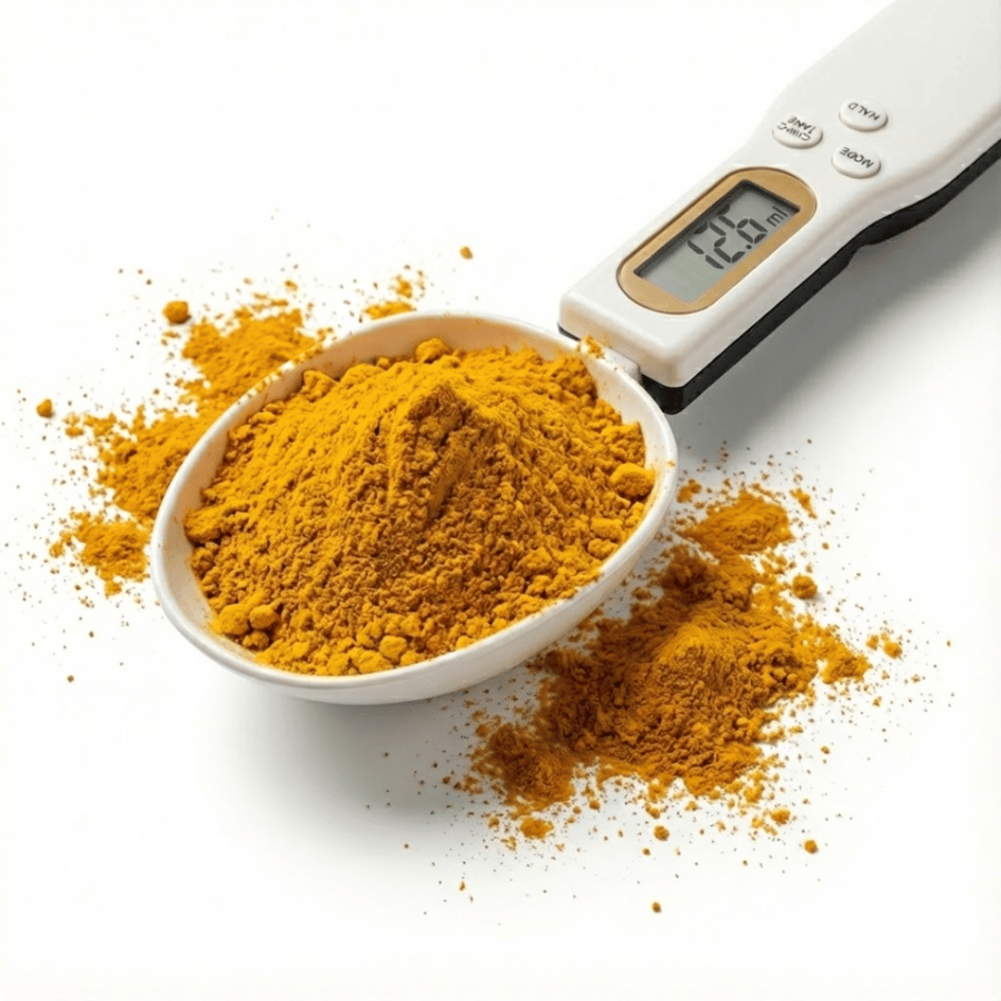 Electronic measuring spoon