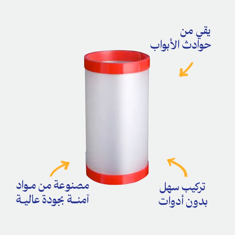 واقي انغلاق الأبواب - المنتج يحتوي على قطعة واحدة