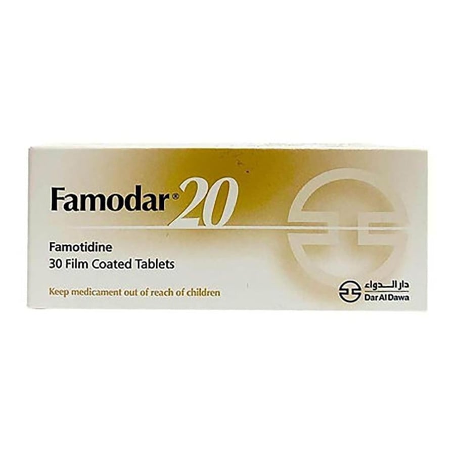 فامودار 20 مجم 30 حبة