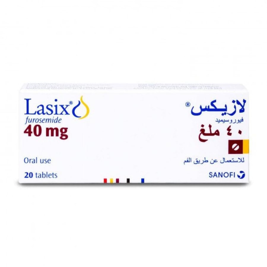 لازيكس 40 مج 20 حبة