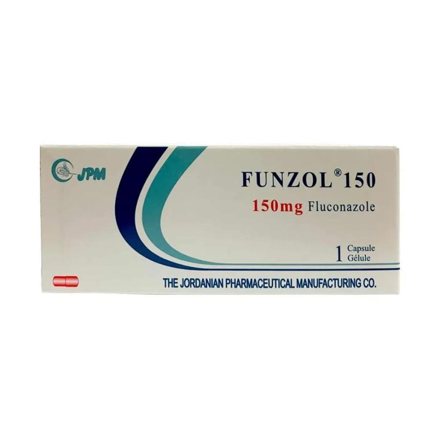 Funzol 150 mg 1CAP فلوكونازول قطعة واحدة