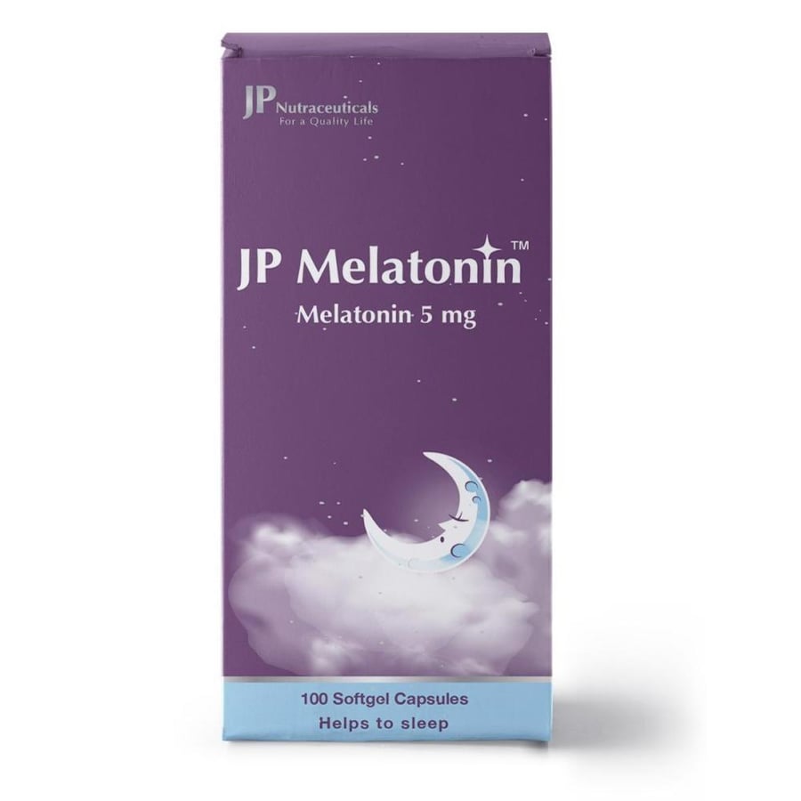 كبسولات Jp Melatonin 5 mg جمجوم فارما 100 كبسولة