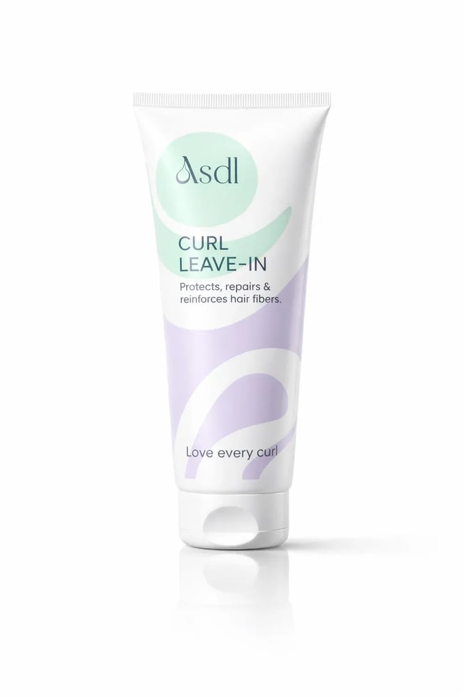 بلسم شعر ASDL Curl Leave in إيه إس دي إل للشعر المجعد ولمكافحة النفشة