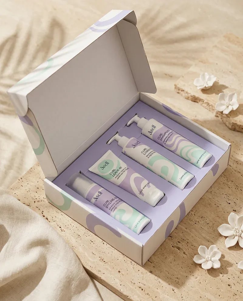مجموعة طقم Asdl Love Every Curl Package إيه إس دي إل