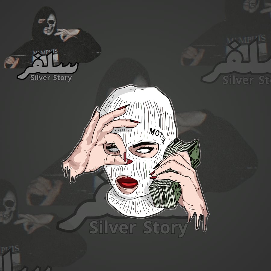 استكر البنت والفلوس