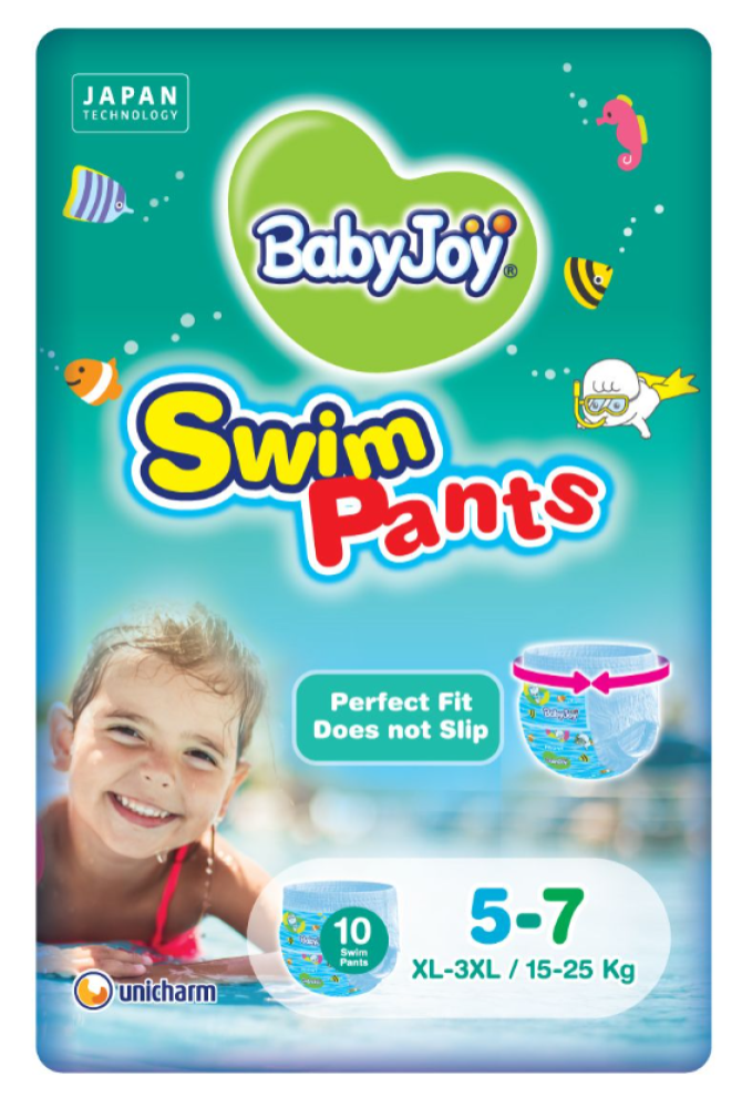Baby Goy, cloth diapers, for swimming, large very - 10 pieces