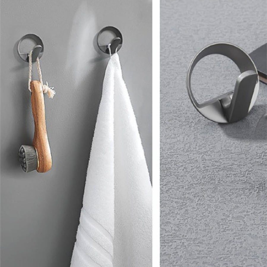 Cloth hook Pearl gray color
