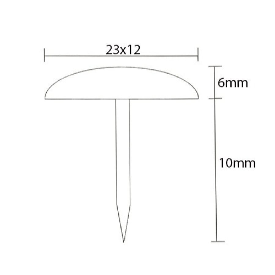 مسمار تنجيد الأثاث 23x12 ملي