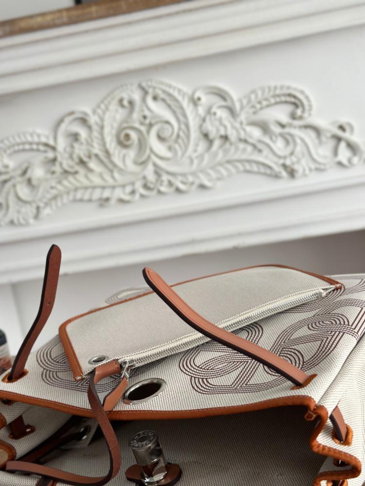 Hermes Herbag Zip 31 (Printed & Patterned Canvas Edition)
