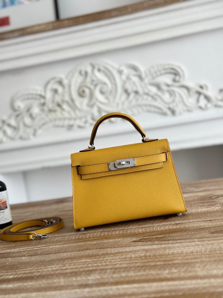 Hermes Mini Kelly II 19 Epsom/Chevre Bag