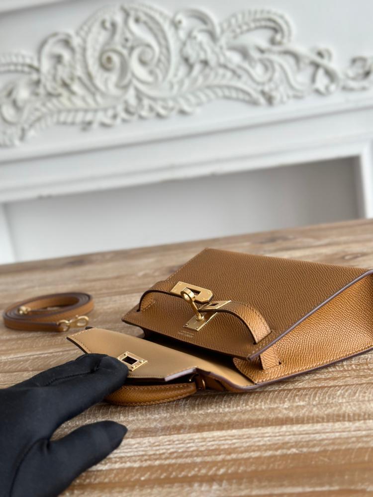 Hermes Mini Kelly II 19 Epsom/Chevre Bag