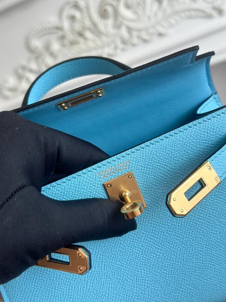 Hermes Mini Kelly II 19 Epsom/Chevre Bag