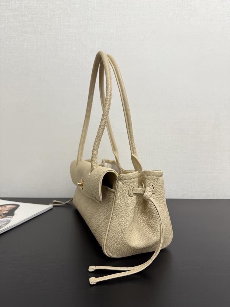Chanel Quilted Grained Leather East-West Flap Bag