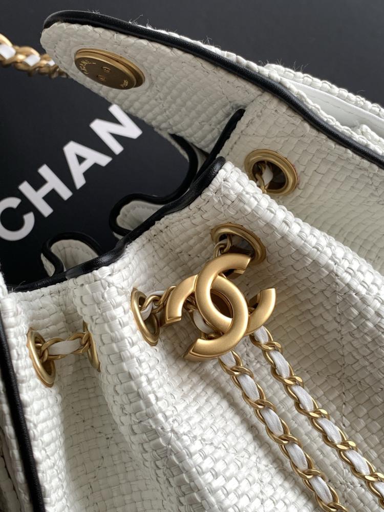 Chanel AS5631 Quilted Hobo Drawstring Bag