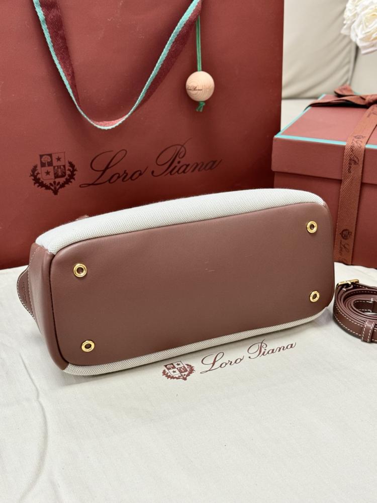 Loro Piana Needle Bag in Fine Grained Leather
