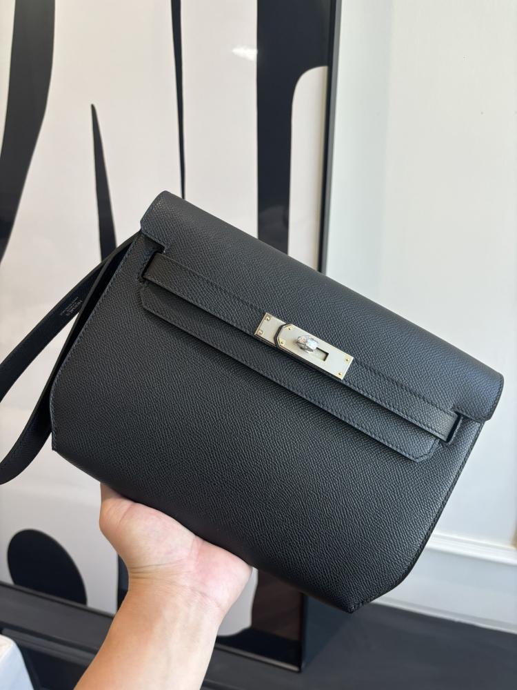 Hermes Kelly Dépêches 25 Pouch (Leather)