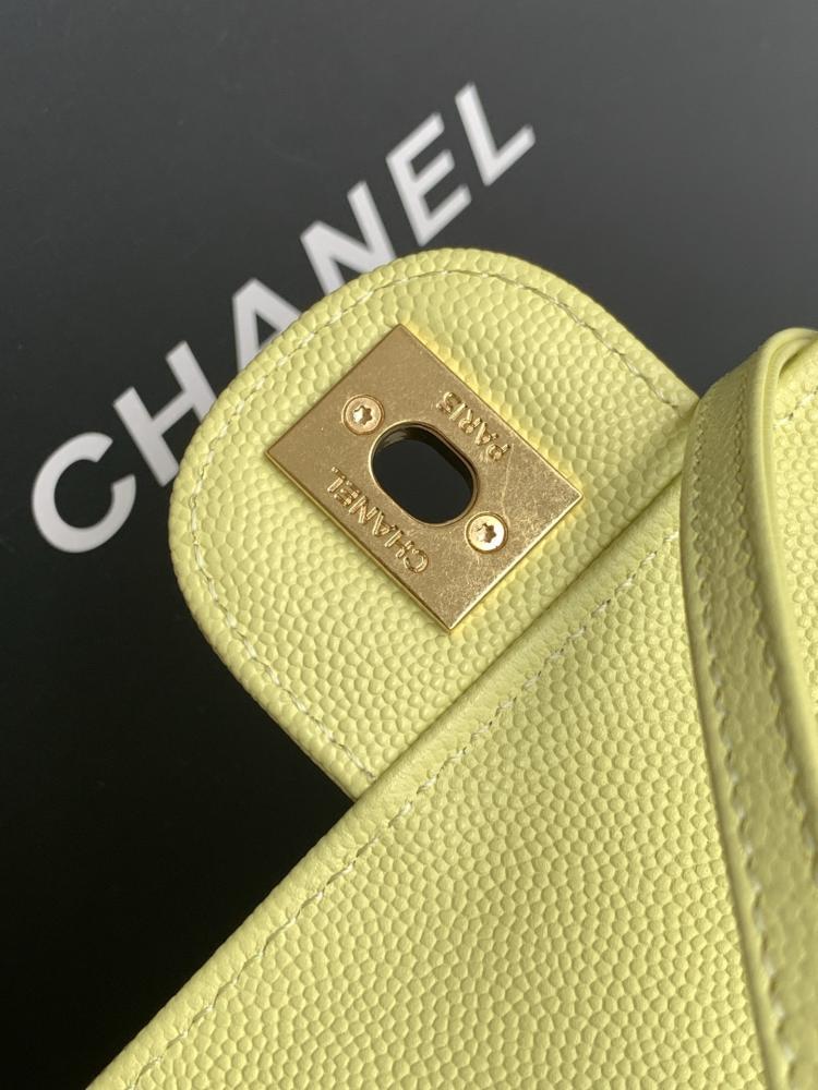 Chanel Grained Leather Flap Shoulder Bag