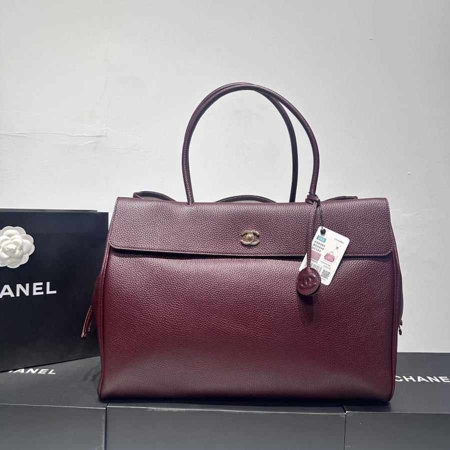 Chanel Grained Leather Tote Bag 33*43*17.5