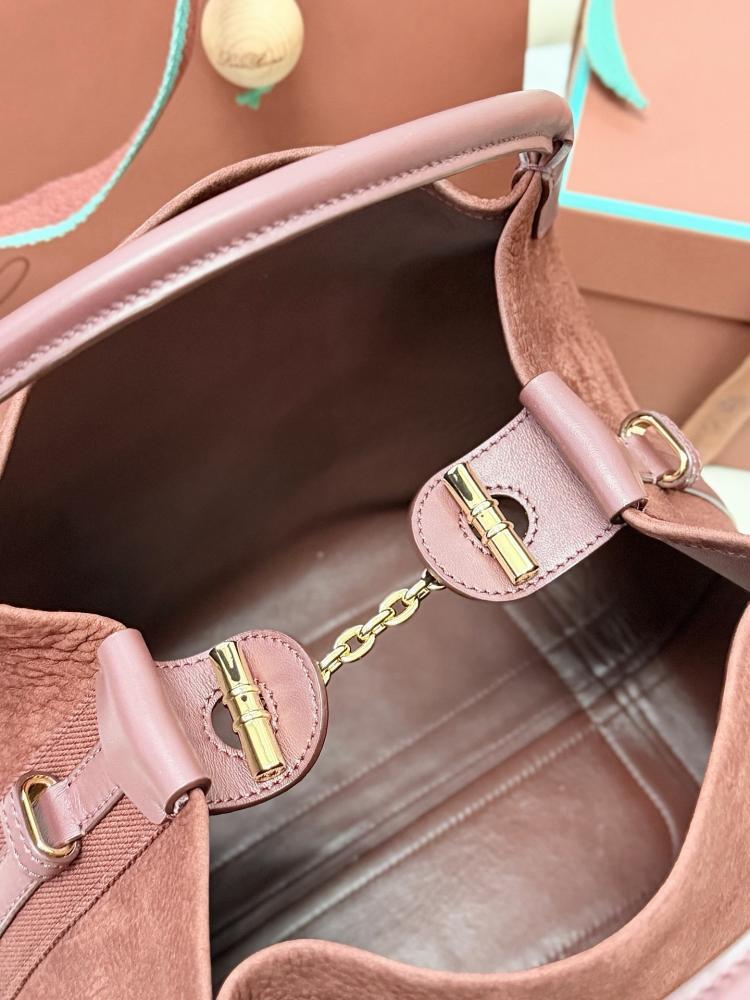 Loro Piana Large Bale Bag in Textured Leather