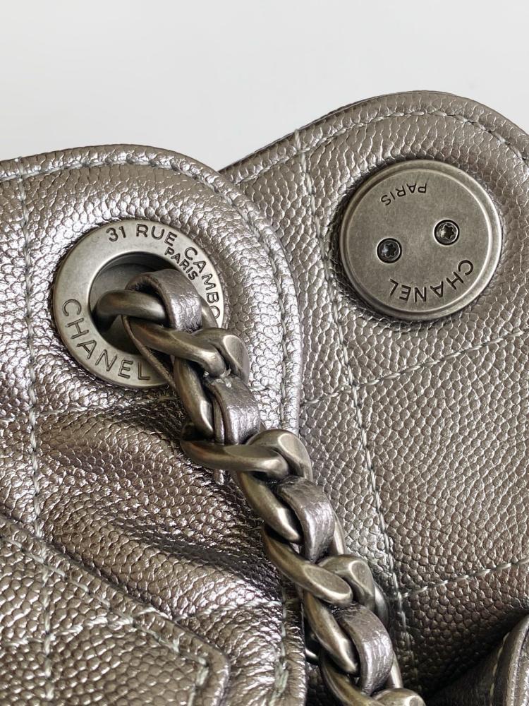 Chanel AS5631 Quilted Hobo Drawstring Bag