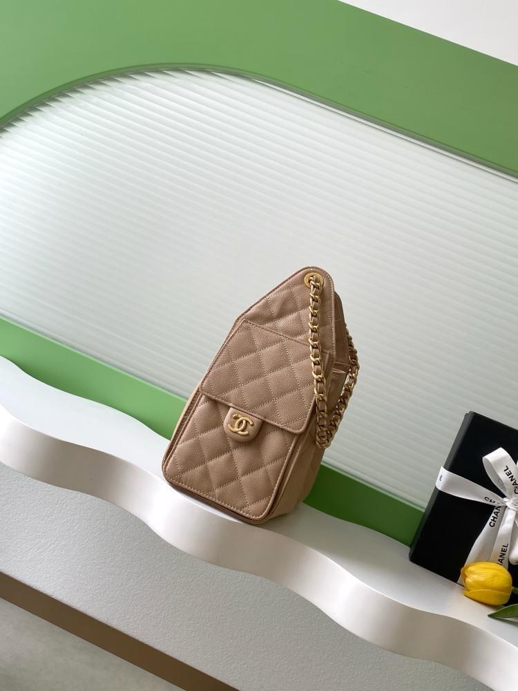 Chanel AS5293 Quilted Hobo Drawstring Bag
