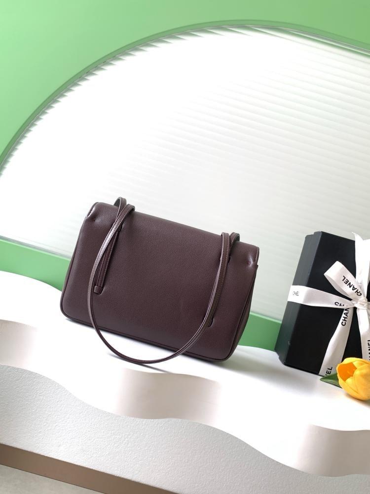 Chanel Grained Leather Flap Shoulder Bag