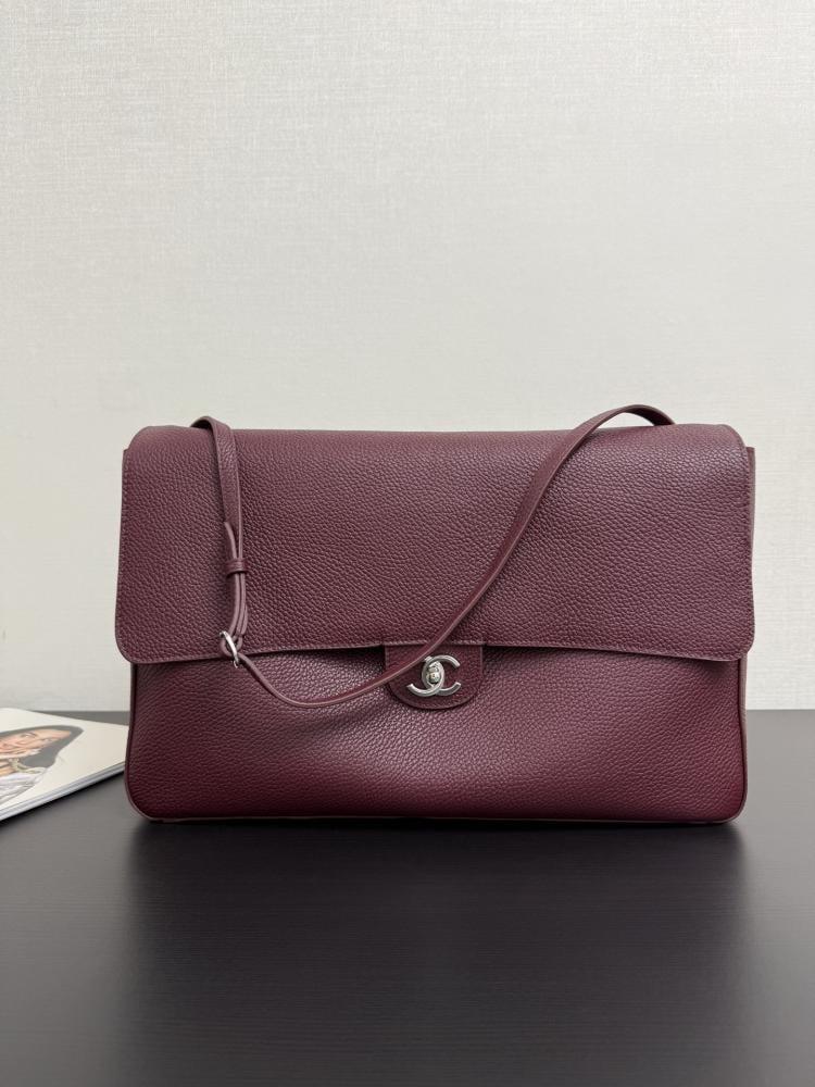 Chanel Grained Leather Flap Bag