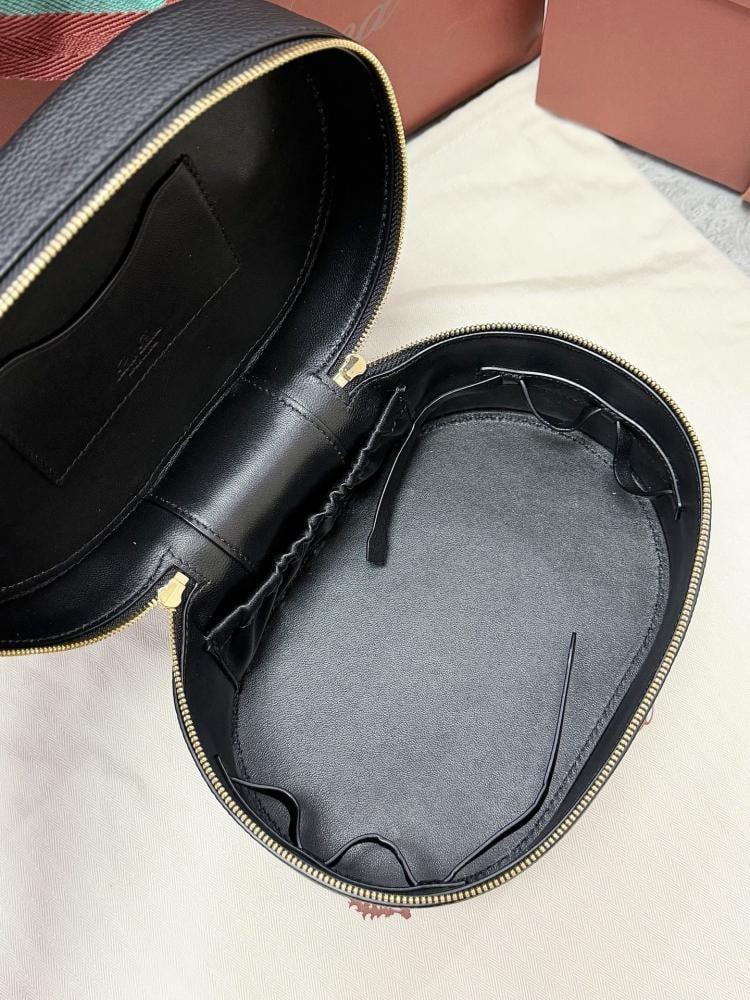 Loro Piana Extra Vanity Case in Plain Grain Calfskin