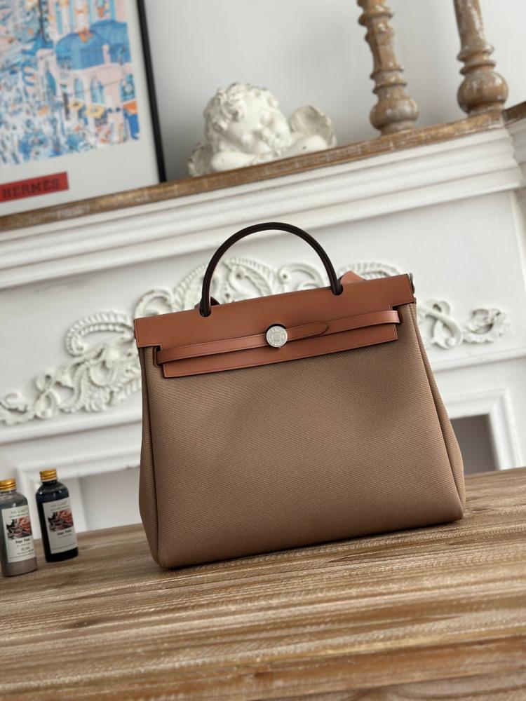 Hermes Herbag Zip 31 (Printed & Patterned Canvas Edition)