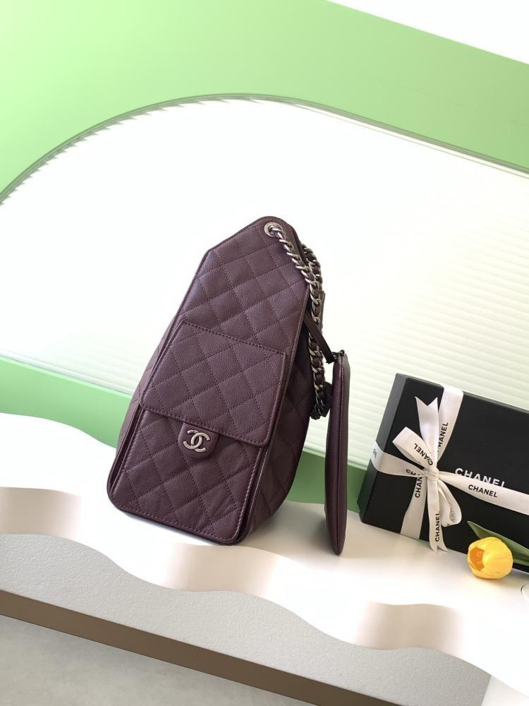 Chanel AS5293 Quilted Hobo Drawstring Bag