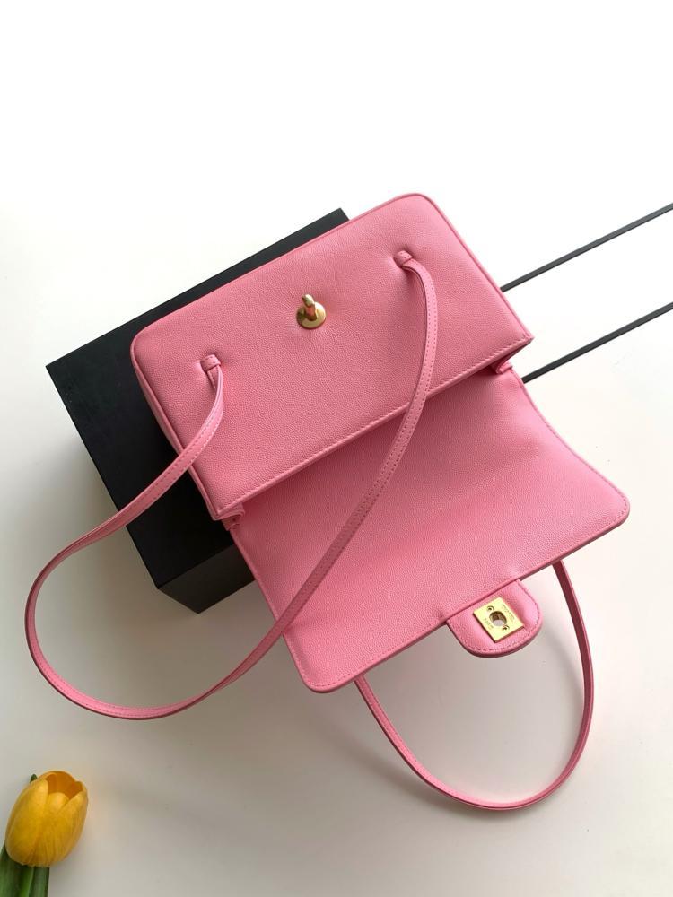 Chanel Grained Leather Flap Shoulder Bag