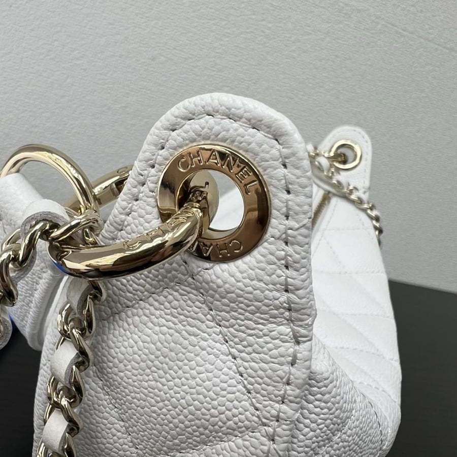 Chanel Quilted Moon Bag