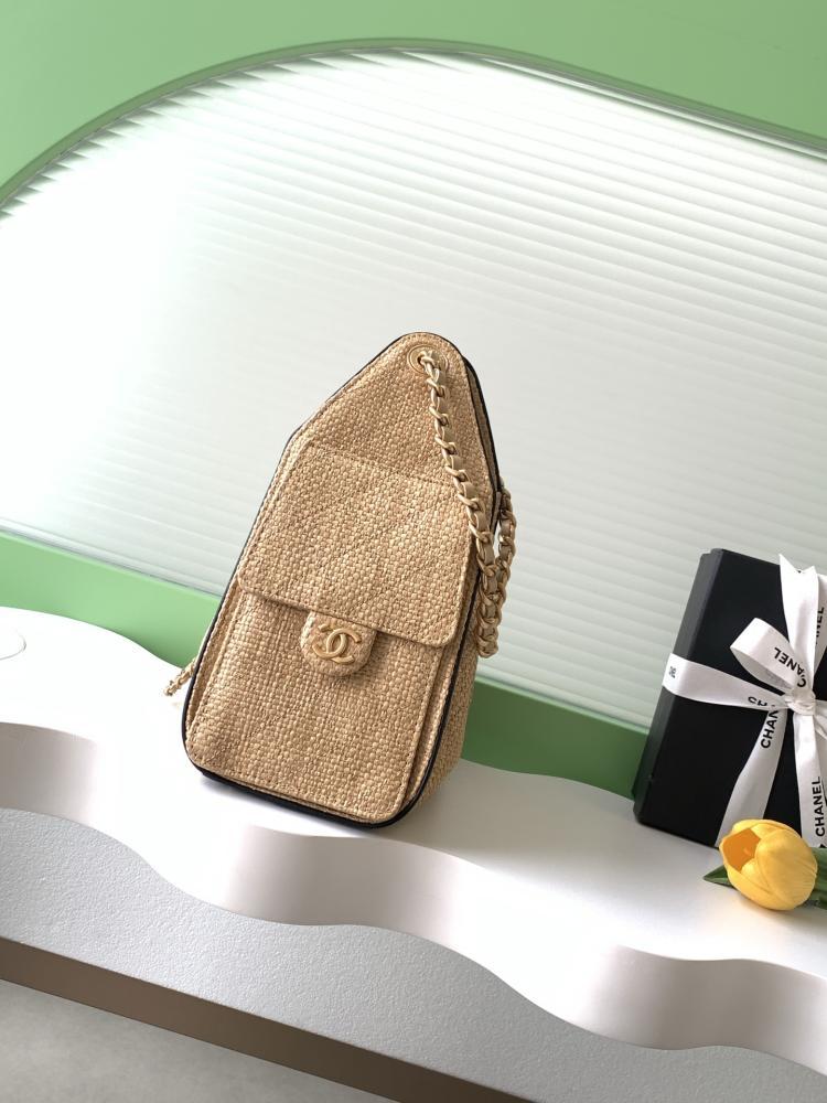 Chanel AS5293 Woven Hobo Drawstring Bag 263014