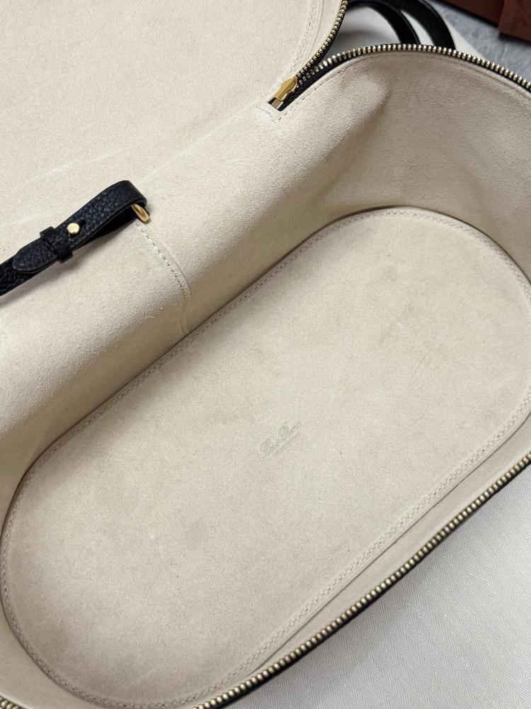 Loro Piana Large Vanity Case in Grained Leather