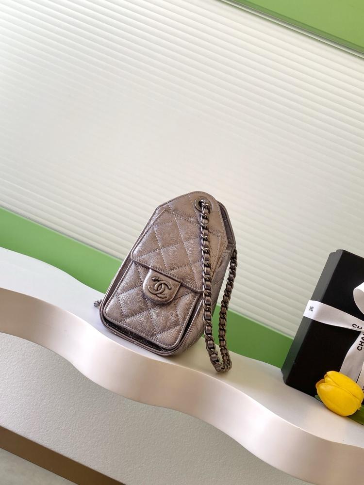 Chanel AS5631 Quilted Hobo Drawstring Bag
