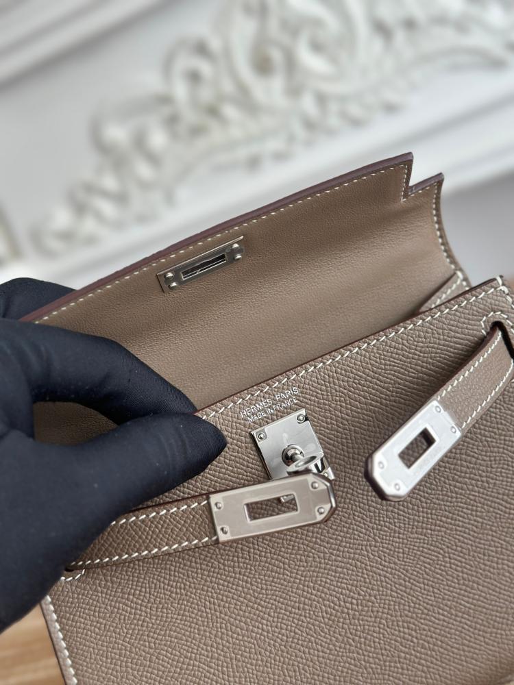 Hermes Mini Kelly II 19 Epsom/Chevre Bag