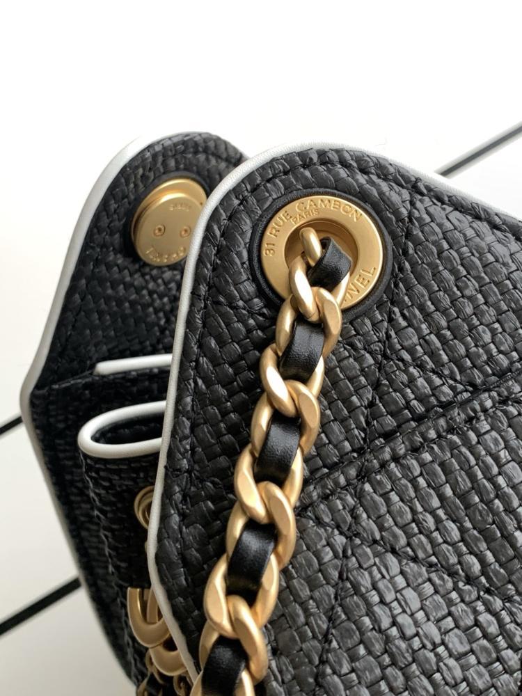 Chanel AS5631 Quilted Hobo Drawstring Bag