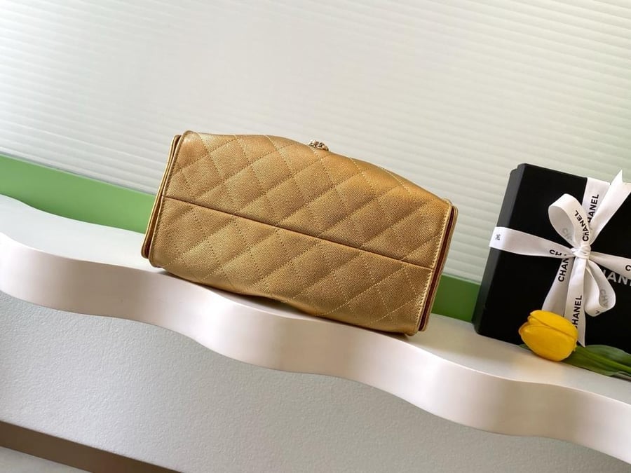 Chanel AS5293 Quilted Hobo Drawstring Bag